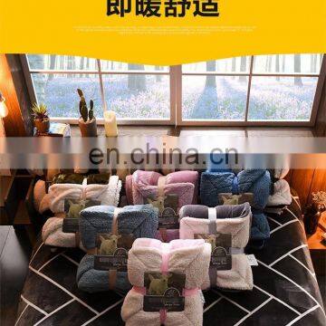 100%polyester Customized Flannel Coral Fleece Blanket for Babies photo-3