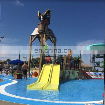 Professional Customization Pirate Pour Bucket Splash Pad Water Playground