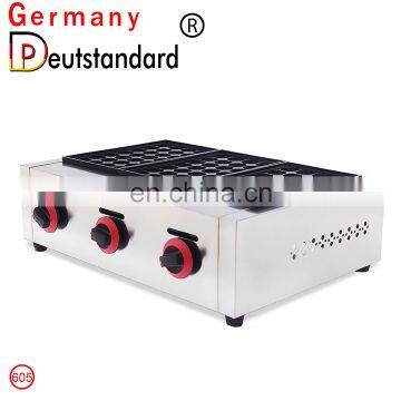 Gas 3 Plate Takoyaki Machine Fish Grill Pan photo-6