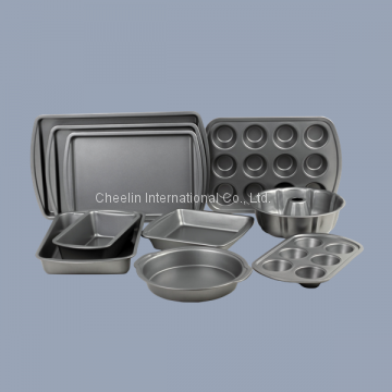Solid Color Non-stick Bakeware Set
