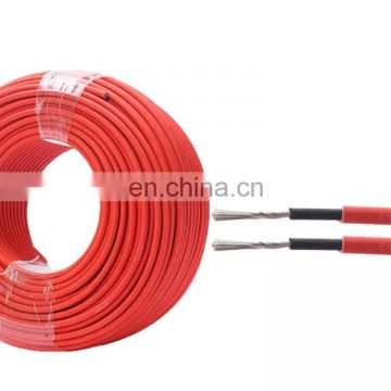 Low Voltage PV1-F power 2 core dc twin solar cable 6mm2 pv  6mm cable wire solar cable