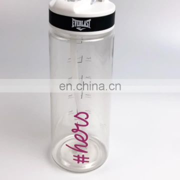 Harbour 700ml Custom Logo BPA Free Portable Plastic Tritan Sport Water Bottle with Straw