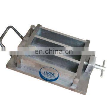 Stainless Steel Three Gang Concrete Cement Molds 40*40*160mm photo-3