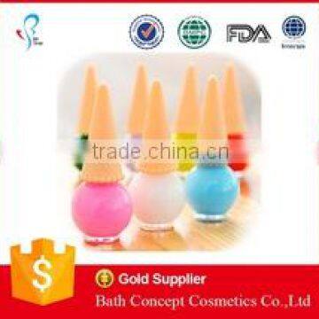 100% natural pigment 8ml Water base peel off nail Polish for kids OEM