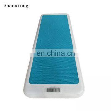 Hot Sale Pontoon Inflatable Platform Floating Water Yoga GYM Mat Air Dock Inflatable Bouncing Mat photo-2