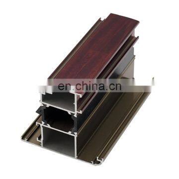 Customized OEM anodizing 6063 6005 aluminum frame aluminum profiles for sliding doors partitions