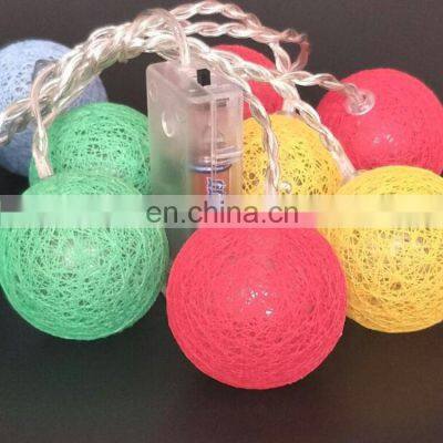 2019 Hot Sale Garden Decorative 20L LED Cotton Ball String Lamps Led Decorative Lights photo-5