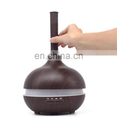 Hot Selling Ultrasonic Aroma Diffuser Wood Grain Essential Oil Diffuser For Office photo-2
