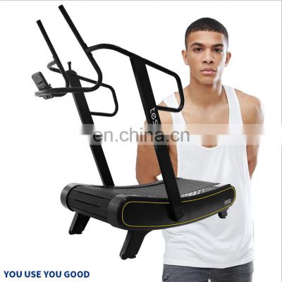 self-powered manual commercial use body strong woodway building equipment Curved treadmill & air runner running machine