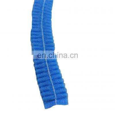PP Non-woven One-time Hats Crocheted Disposable Worker Head Cover photo-4
