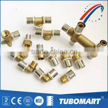 high quality brass press fitting