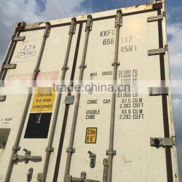 CSC Certification and Reefer Container Type 40ft