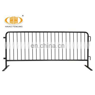 hot galvanized temporary crowd control barrier for sale