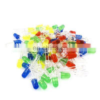 5mm diode Light Assorted Kit DIY LEDs Set White Yellow Red Green Blue electronic Hot sale