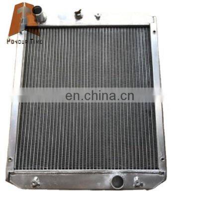 ZAX50 aluminum Radiator caliber 38MM Excavator water tank