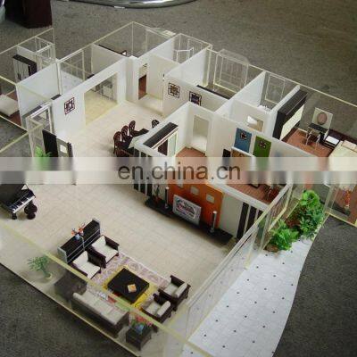 House Plan Internal Layout Model With All Furniture ,scale Model House photo-2