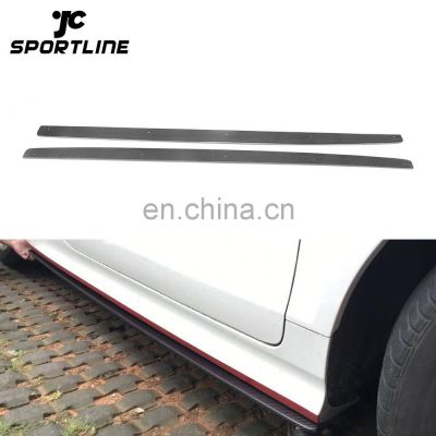 RS Style Carbon Fiber TT Side Skirts for Audi TT TTS Convertible 08-14