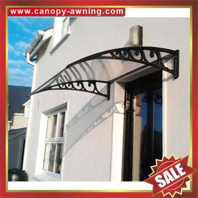 high quality diy window door pc polycarbonate awning canopy canopies shelter visor for sale