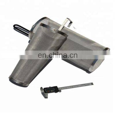 300 400 800 Micron custom stainless steel brewing filter mesh strainer hop filter