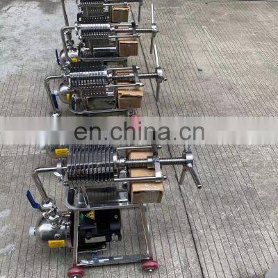 Stainless Steel Wine Filter Machine Portable Used Cooking Oil Recycling Machine photo-4