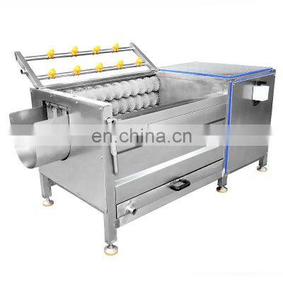 multifunction carrot and potato washing and peeling machine