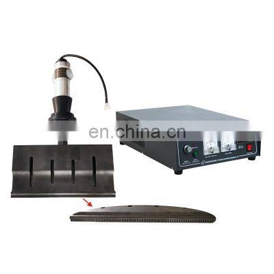 Ultrasonic non-woven bag making machine