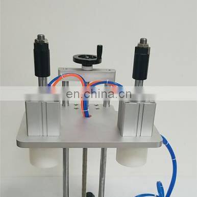 YTK-GZL-XS Semi Automatic Double Single Head Glass Bottle Perfume Capping Machine photo-3