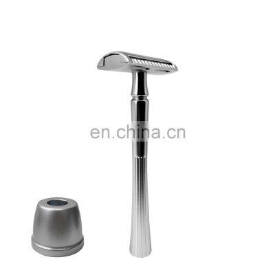 New Design Wholesale Hot Selling Mental Zinc Alloy Single Edge Shaving Safety Razor photo-4