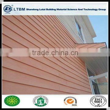 Wood Grain Siding Panel,Exterior Wall Well Decoration Effect Buliding Material