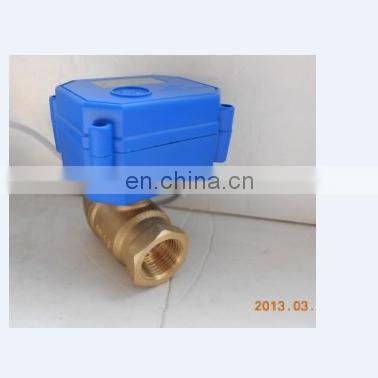 12v motorized valve brass ss304 2 way dn25 1 inch 220 12v cwx-15q motorized ball valve