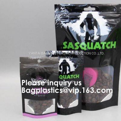 Herbal Tobacco Bag, Tea Foil Bag, Mylar Ziplock Bag Child Resistant Bag Pouch, Aluminum Foil Paper Pac photo-4