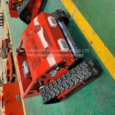 Track Lawn Mower Remote Control Grass Cutter Machine Gasoline Engine Lawn Mower photo-4