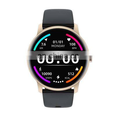 2021 New Trend Smartwatch Sport Waterproof Full Round Screen Heart Rate Monitor Pedometer Smart Watch