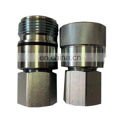 Connect Under Pressure Hydraulic Quick Couplings ISO 14541 Screw-to-connect Couplings Screw Type Quick Disconnect Couplings