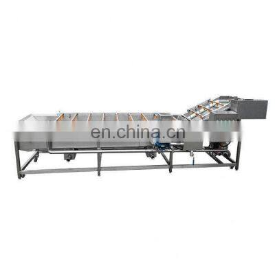 industrial ozone vegetable and fruit cleaning machine mushroom washing machine pecan peeling washing machine