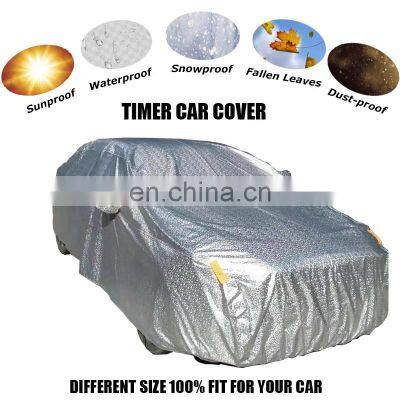 Universal Car Windshield Sun Shade Cover Rear Side Rainproof Dust Protection Steering Wheel Tent for KIA HAVAL BYD NISSAN BMW photo-3
