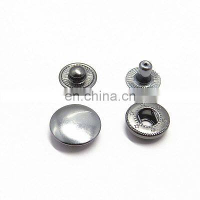 Custom 12mm Metal Spring Snap Clip Button