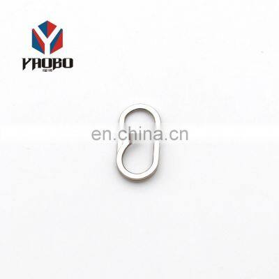 Good Reputation Accessories Chain Triangle Shape Metal Key Split Ring For Gift photo-3