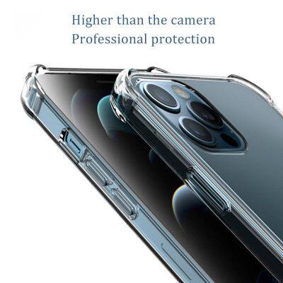 Shockproof Tpu Transparent Mobile Cell Phone Case Cover For Apple Case For IPhone 6 7 8 Plus X Xr 11 12 13 14 Pro Max Mini photo-5