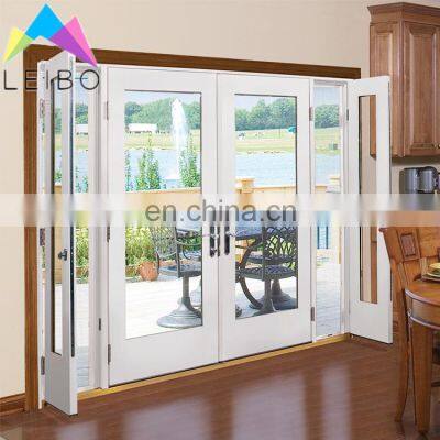 UPVC CASEMENT Door Plastic Single Glazed Kitchen Casement Swing Door photo-4