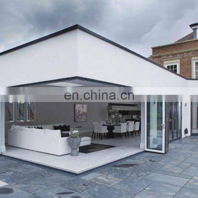 Soundproof Thermally Broken Top Quality Aluminum Folding Doors photo-2