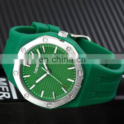 New Arrival Skmei 9299 Plastic Rubber Strap Watch Men Wrist Waterproof 30 Meters Wholesale Price photo-5