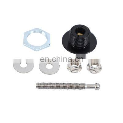 Racing Engine Bonnet Aluminum Push Button Billet Hood Latch Pin Kit Bumper Quick Release Fastener photo-4