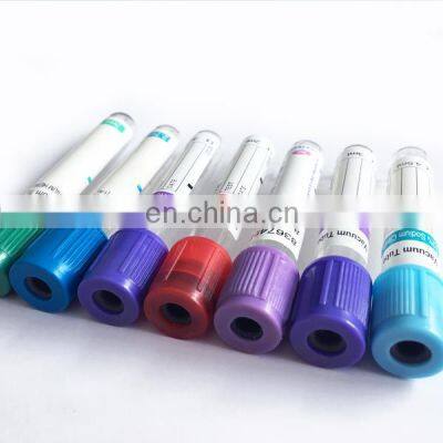 Plastic Vacuum Blood Collection Tube venous blood sample collection negative pressure PET plastic factory manufacturer wholesale