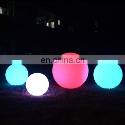 led juggling balls /remote control color changing cordless led sphere ball lights outdoor led solar light