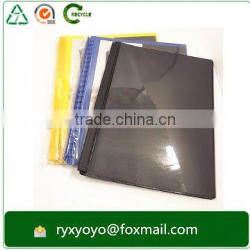 a4 clear view display book with front clear slip pocket