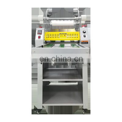 Top Quality Max 490Mm Width A3 A4 Infrared Internal Heating Paper Heated Roll Laminating Machine