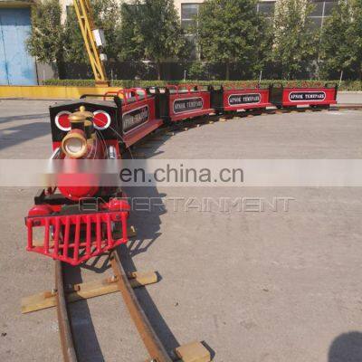 Antique Style Train Backyard Riding Railroad Mini Train for Sale photo-4