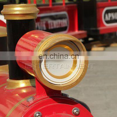 Shopping Center Indoor Playground Battery Powered Kids Electric Amusement Track Train Rides for Sale photo-2