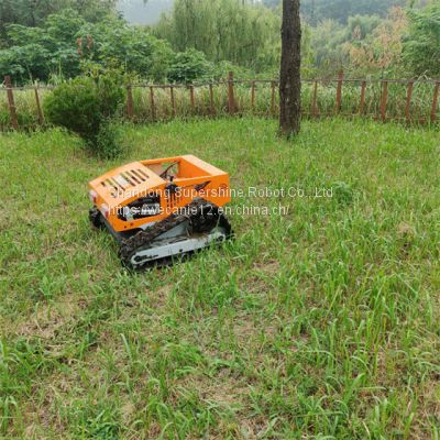 remote controlled grass cutter, China remote controlled mower price, remote control brush mower for sale